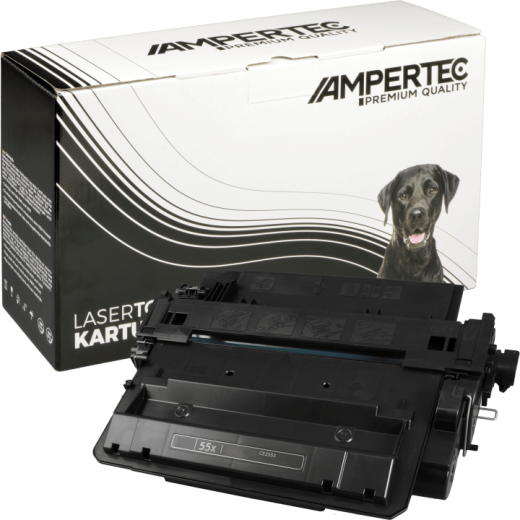 Kompatibler Toner ersetzt HP CE255X 55X schwarz