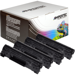 4 Kompatible Toner XL ersetzt HP CE285A 85A Multipack...