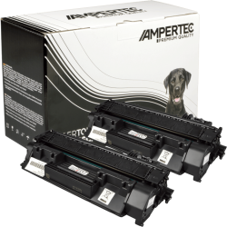 2 Kompatible Toner ersetzt HP CF280A 80A Doppelpack schwarz