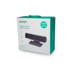 Aukey PC-W1 Stream Series Full HD Webcam with 1/2,7-CMOS Sensor black