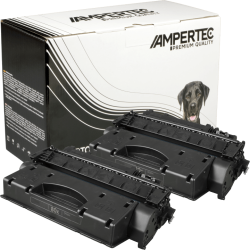 2 Kompatible Toner ersetzt HP CF280XD 80X Doppelpack schwarz