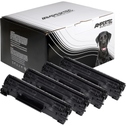 4 Kompatible Toner ersetzt HP CF283X 83X Multipack schwarz