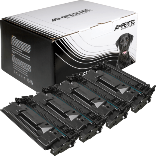 4 Kompatible Toner ersetzt HP CF226X 26X Multipack schwarz