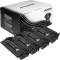 4 Kompatible Toner ersetzt HP CF226X 26X Multipack schwarz