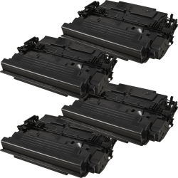 4 Kompatible Toner ersetzt HP CF287X 87X Multipack schwarz