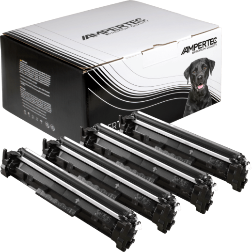4 Kompatible Toner ersetzt HP CF230A 30A Multipack schwarz