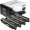 4 Kompatible Toner ersetzt HP CF230X 30X Multipack schwarz