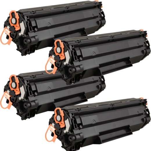 4 Kompatible Toner ersetzt HP CF279A 79A Multipack schwarz