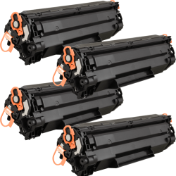 4 Kompatible Toner ersetzt HP CF279A 79A Multipack schwarz