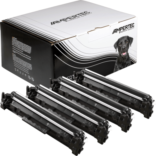 4 Kompatible Toner ersetzt HP CF294A 94A Multipack schwarz