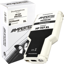 Kompatible Tinte ersetzt HP F9J79A 727 photo black