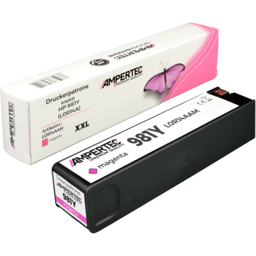 Kompatible Tinte ersetzt HP L0R14A 981Y magenta