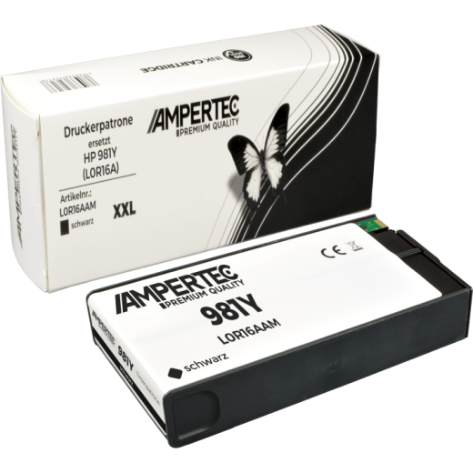 Kompatible Tinte ersetzt HP L0R16A 981Y schwarz