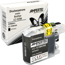 Kompatible Tinte ersetzt Brother LC-121BK schwarz