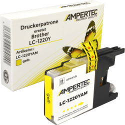 Kompatible Tinte ersetzt Brother LC-1220Y yellow