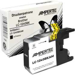Kompatible Tinte ersetzt Brother LC-1240BK schwarz