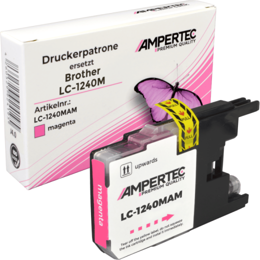 Kompatible Tinte ersetzt Brother LC-1240M magenta