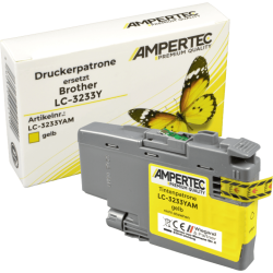 Kompatible Tinte ersetzt Brother LC-3233Y yellow