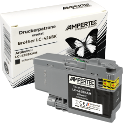 Kompatible Tinte ersetzt Brother LC-426BK schwarz
