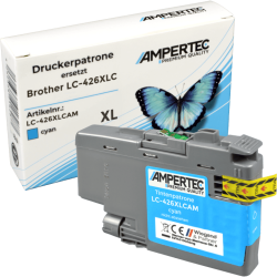 Kompatible Tinte ersetzt Brother LC-426XLC cyan