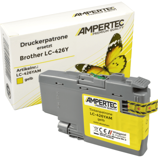 Kompatible Tinte ersetzt Brother LC-426Y yellow