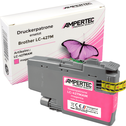 Kompatible Tinte ersetzt Brother LC-427M magenta