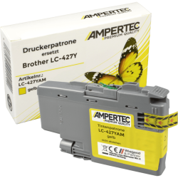 Kompatible Tinte ersetzt Brother LC-427Y yellow