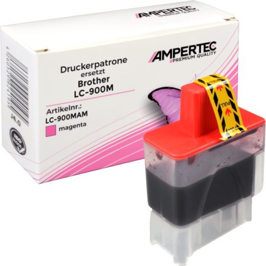 Kompatible Tinte ersetzt Brother LC-900M magenta