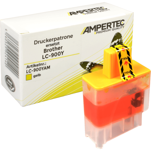 Kompatible Tinte ersetzt Brother LC-900Y yellow