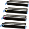 4 Kompatible Toner ersetzt HP C9730A-33A 645A Multipack KCMY