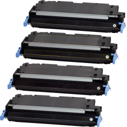 4 Kompatible Toner ersetzt Canon 711 Multipack KCMY