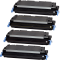 4 Kompatible Toner ersetzt Canon 711 Multipack KCMY