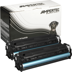 2 Kompatible Toner ersetzt HP CB540AD 125A Doppelpack...