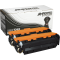 2 Kompatible Toner ersetzt HP CC530AD 304A Doppelpack schwarz