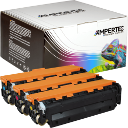 3 Kompatible Toner ersetzt HP CF372AM 304A Multipack CMY