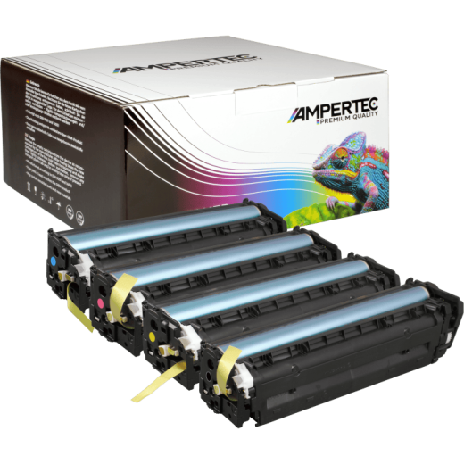 4 Kompatible Toner ersetzt Canon 716 Multipack KCMY