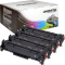 4 Kompatible Toner ersetzt Canon 718 Multipack KCMY