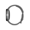 Google Pixel Watch polished silver stainless steel 41mm charcoal active band