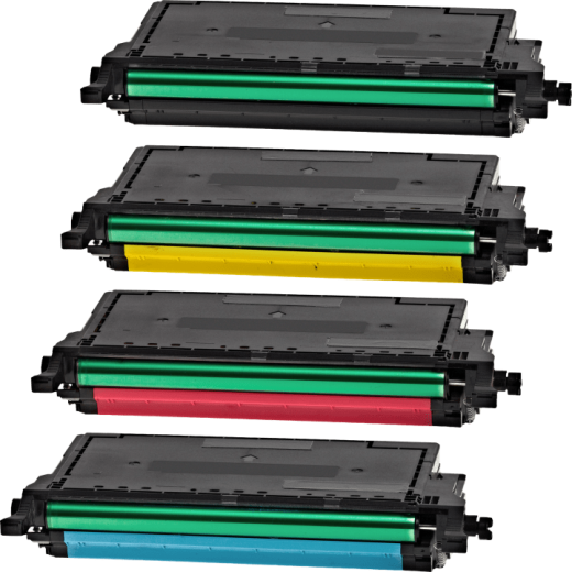4 Kompatible Toner ersetzt HP CLT-5082L Multipack KCMY