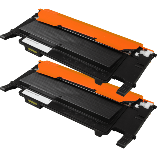 2 Kompatible Toner ersetzt HP CLT-P4072B/ELS SU381A Doppelpack schwarz