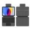 4smarts Keyboard Case 2in1 Solid Smart Connect for Apple iPad 11 (2025) graphite QWERTZ