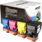 4 Kompatible Toner ersetzt Konica Minolta TNP-22 Multipack KCMY