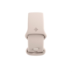 Fitbit Charge 6 OLED Wristband Activity Tracker porcelain/aluminium silver
