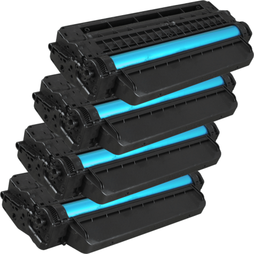 4 Kompatible Toner ersetzt HP MLT-D103L/ELS Multipack schwarz