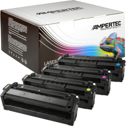 4 Kompatible Toner ersetzt HP CLT-506L Multipack KCMY