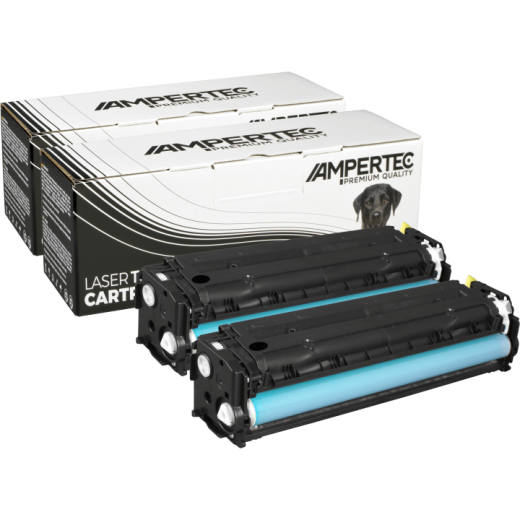 2 Kompatible Toner ersetzt HP CF210XD 131X Doppelpack schwarz