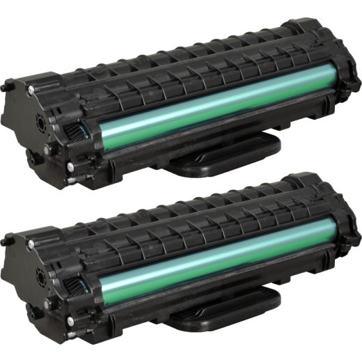 2 Kompatible Toner ersetzt HP MLT-D119S/ELS Doppelpack schwarz