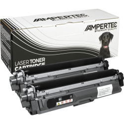 2 Kompatible Toner ersetzt Brother TN-241 Doppelpack schwarz