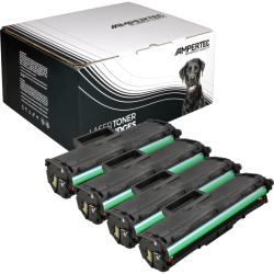 4 Kompatible Toner ersetzt HP MLT-D111S/ELS Multipack...