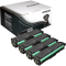 4 Kompatible Toner ersetzt HP MLT-D111S/ELS Multipack schwarz